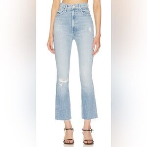 MOTHER The Tippy Top Insider Ankle Fray Sippin' Sweet Tea Jeans 26